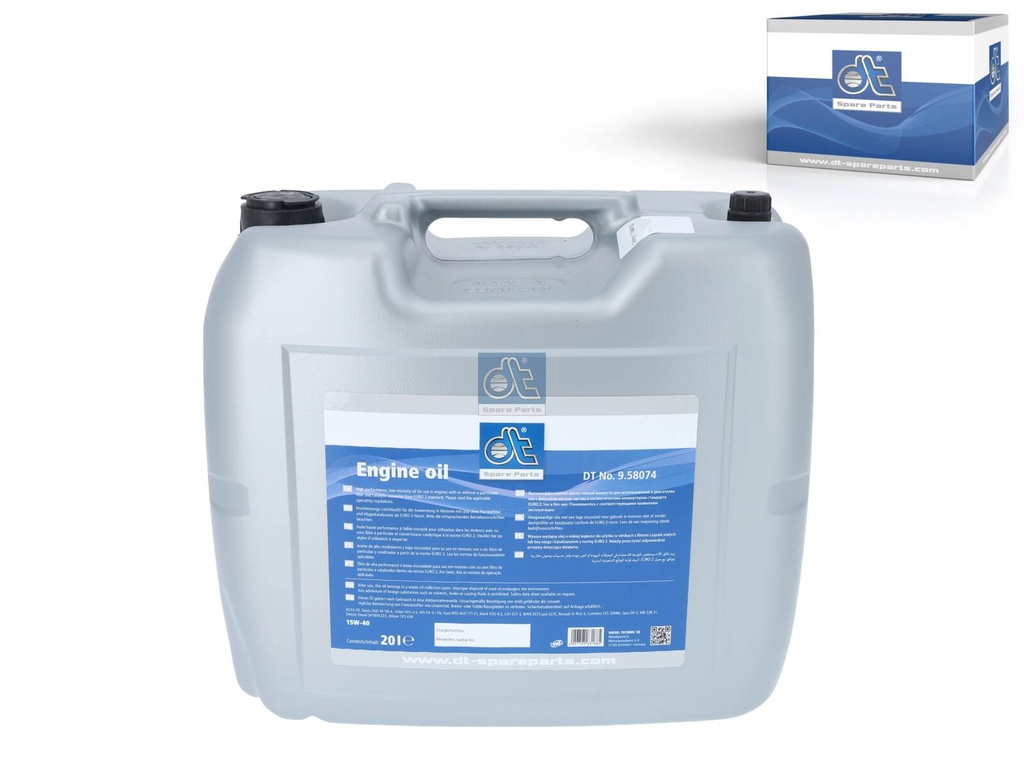 OLIO MOTORE (SAE 15W-40) 20 - LT