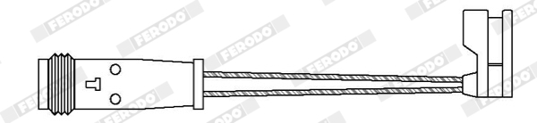 CONTATTO SEGNALAZIONE, USURA PAST. FRENO/MAT. D 