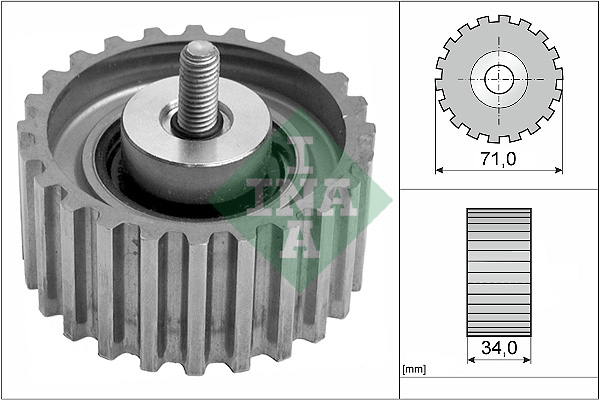 galoppino/ guida cinghia FIAT DUCATO (244) 2.3 J