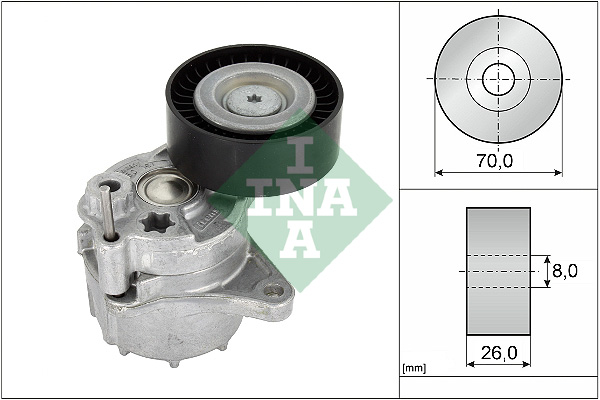 BRACCIO TENDITORE, CINGHIA POLY-V