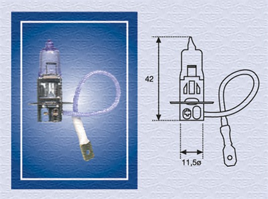 LAMP. H3 24V