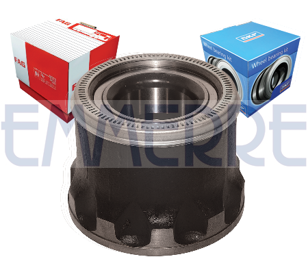 MOZZO RUOTA ANTERIORE CON CUSCINETTO SKF