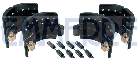 KIT GANASCE FRENO GRP 3020-1 S