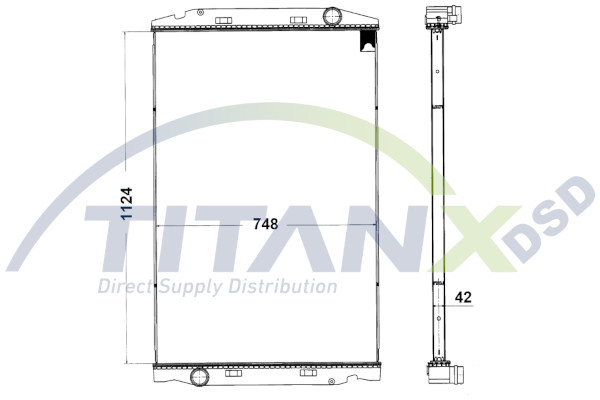 RADIATORE TITANX
