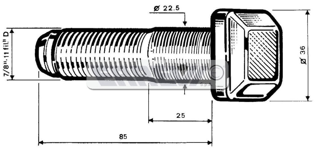 COLONNETTA POST. D/S      142