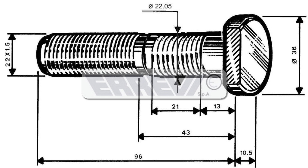 COL.MOZ.22X1,5X96 T.FR.36 H.10
