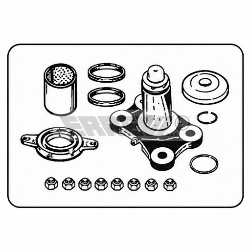 KIT PIASTRA LEVA RINV.ST.SCANIA
