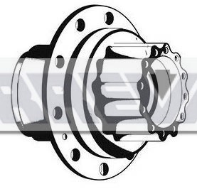 MOZZO RUOTA COMPLETO      VOLVO