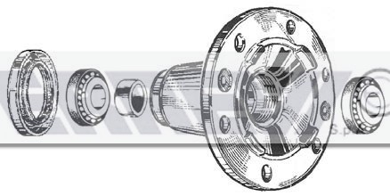KIT MOZZO RUOTA           IVECO