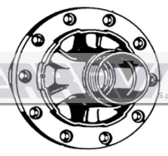 MOZZO RUOTA NUDO            BPW