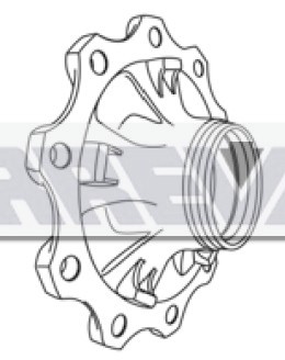MOZZO RUOTA  BPW 9T.ECO PLUS