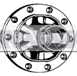 MOZ.RUOTA BPW 10/12T.ECO 135X2
