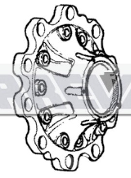 MOZZO RUOTA        ASS.SERIE LM