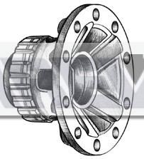 MOZZO RUOTA COMPLETO      VOLVO