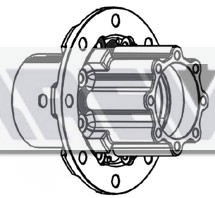 MOZZO RUOTA COMPLETO   MERCEDES