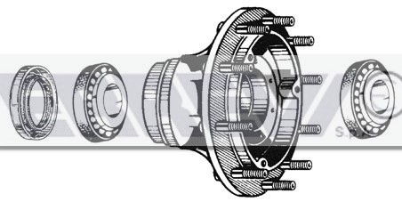 KIT MOZZO RUOTA           IVECO