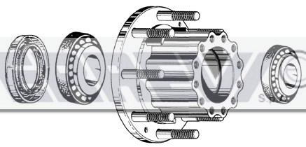 KIT MOZZO RUOTA           IVECO