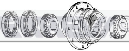 KIT MOZZO RUOTA     ASTRA,IVECO