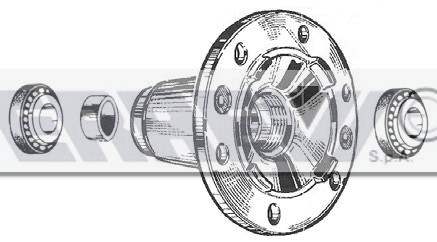 KIT MOZZO RUOTA           IVECO