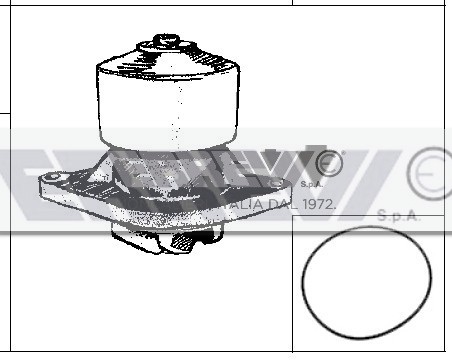 POMPA ACQUA COMPLETA EUROCARGO