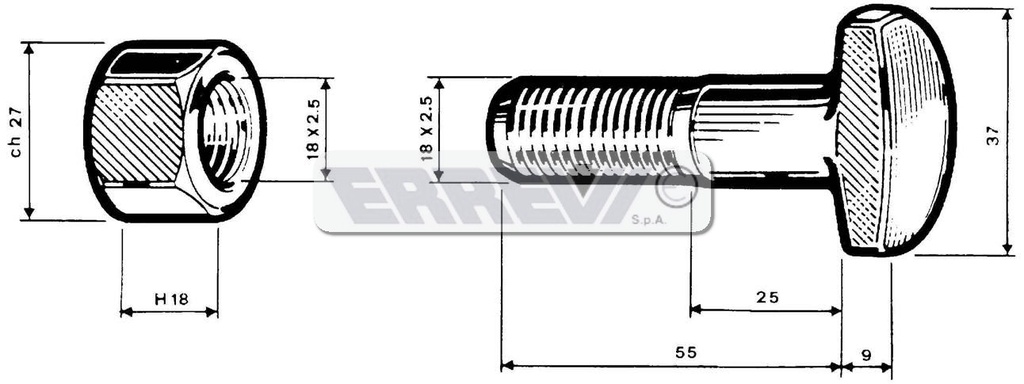 BULLONE RAGG.A 18X55        682