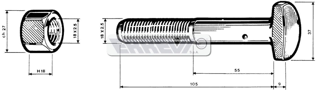 BULLONE RAGG.P 18X105       682