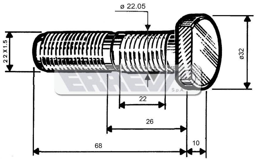 COLONN.RUOTE L68   MERC.ACTROS