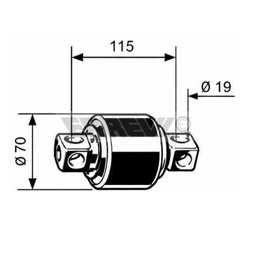 KIT REV.BARRA REAZIONE   SCANIA
