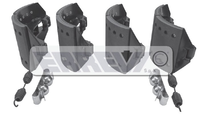 Serie ganasce con ceppi STD ed accessori
