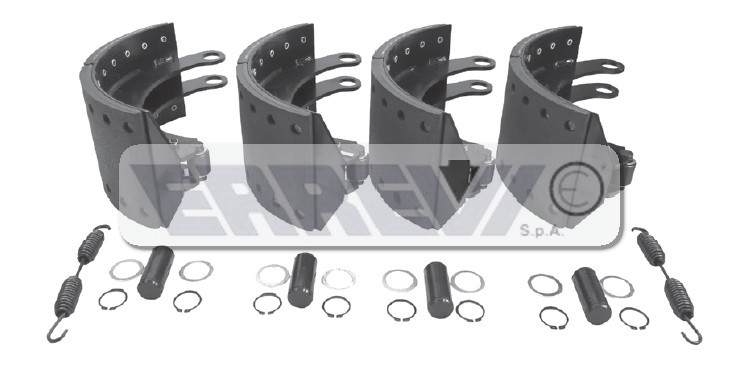 Serie ganasce con ceppi STD ed accessori