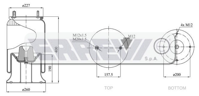 MOLLA COMPL.DI PISTONE  MERITOR