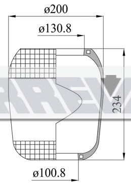 MEMBRANA      IVECO/MERITOR-ROR