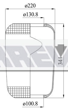 MEMBRANA      IVECO/MERITOR-ROR