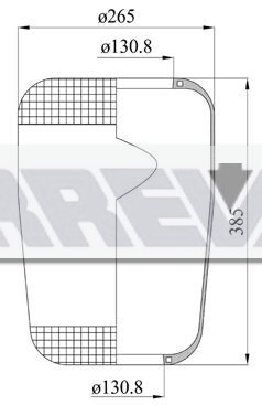 MEMBRANA  RENAULT/VOLVO/MERITOR