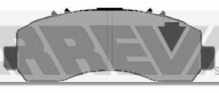 KIT PASTIGLIE FRENO       ISUZU