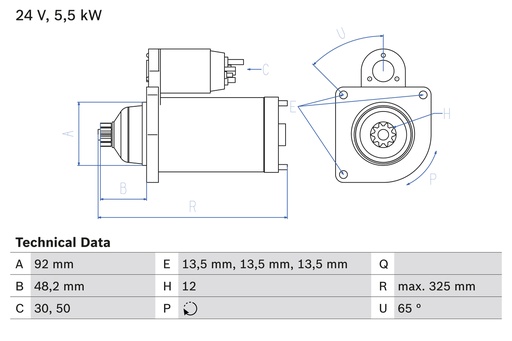 [0986021480] MOTORINO DAVVIAMENTO