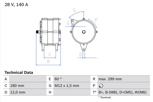 [0986044060] ALTERNATORE