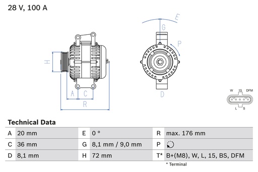 [0986047820] ALTERNATORE