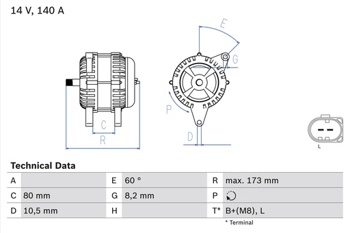 [0986049950] ALTERNATORE