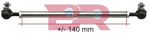 [BRS7005] TIRANTE REGISTRO SOSPENSIONE PNEUMATICA