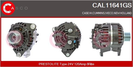 [CAL11641GS] ALTERNATORE GENUINE SERIES
