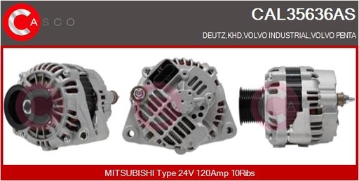 [CAL35636AS] ALTERNATORE